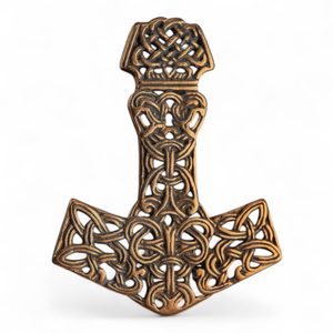 MJÖLNIR THOROVO KLADIVO BRONZOVÝ PŘÍVĚŠEK - PŘÍVĚSKY - ŠPERKY