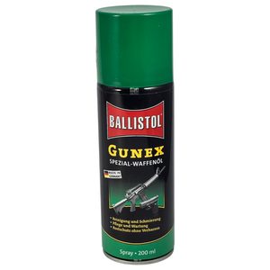 GUNEX, BALLISTOL, OLEJ NA ZBRANĚ, SPRAY, 200 ML - PŘÍSLUŠENSTVÍ K MEČŮM - ZBRANĚ