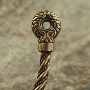 KELTSKÝ PEČETÍTKOVÝ TORQUES, BRONZ - TORQUESY - ŠPERKY