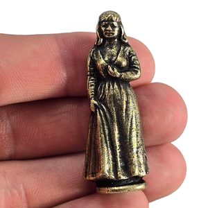 KRÁLOVNA, FIGURKA, ZINEK, STAROMOSAZ - KOVOVÉ FIGURKY A DEKORACE - HOME DECOR