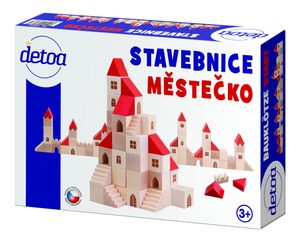 STAVEBNICE MĚSTEČKO - DĚTSKÉ HRAČKY - HRY A KNIHY