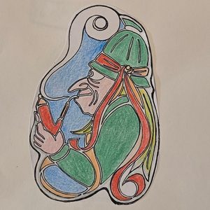 VODNÍK, PŘÍVĚSEK, ZINEK - SLOVANSKÉ AMULETY - ŠPERKY