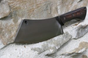 SANTOKU SEKÁČ, KOVANÝ NŮŽ - NOŽE PRO BUSHCRAFT - TÁBOŘENÍ A ŘEMESLA