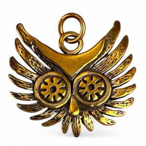 VÝR - SOVA, PŘÍVĚŠEK, BRONZ - PŘÍVĚSKY - ŠPERKY