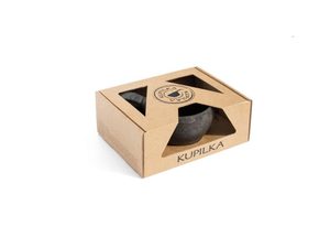 KUPILKA KUKSA 370 ML VELKÁ + ŠPORKOVÁ VIDLIČKA LŽÍCE 205 SET - KELO (ČERNÁ) - KUKSY - TÁBOŘENÍ A ŘEMESLA