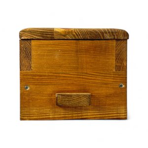 DŘEVĚNÁ HISTORICKÁ TRUHLA BEZ KOVÁNÍ - SOŠKY, RELIÉFY, TRUHLY - HOME DECOR