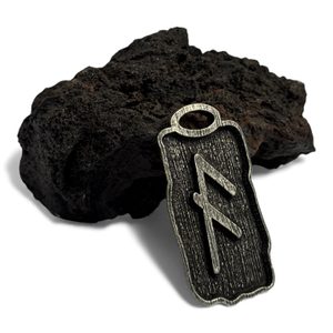 ANSUZ - RUNOVÝ AMULET, ZINEK - RUNY - ŠPERKY