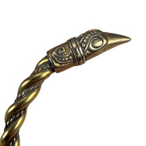 VRÁNA, VIKINGSKÁ, NÁRAMEK, MOSAZ - NÁRAMKY - ŠPERKY