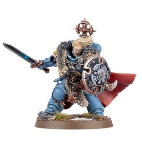 WARHAMMER 40K: SPACE WOLVES - WOLF GUARD BATTLE LEADER - WARHAMMER 40K - HRY A KNIHY