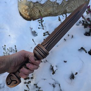 PERSEUS DÝKA, MĚKČENÁ REPLIKA PRO LARP - TRÉNINKOVÉ DÝKY - ZBRANĚ