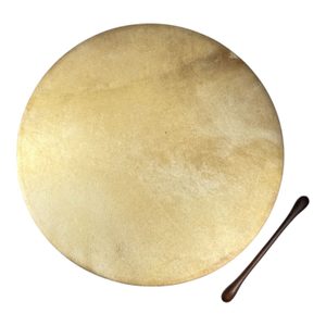 BODHRÁN, IRSKÝ RÁMOVÝ BUBEN S PALIČKOU - BUBNY - TÁBOŘENÍ A ŘEMESLA