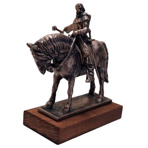 JAN ŽIŽKA NA KONI, MINIATURA - SLOVANÉ, ČECHY, MORAVA - HOME DECOR