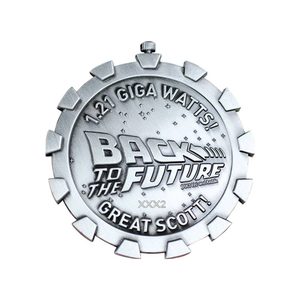 NÁVRAT DO BUDOUCNOSTI - BACK TO THE FUTURE SBĚRATELSKÝ MEDAILON - RŮZNÉ FILMY A HRY - HOME DECOR