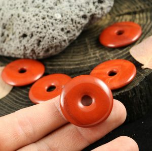 DONUT, JAPSIS 30 MM - VÝROBKY Z NEROSTŮ, ŠPERKY{% if kategorie.adresa_nazvy[0] != zbozi.kategorie.nazev %} - VLTAVÍNY, FOSÍLIE, MINERÁLY{% endif %}