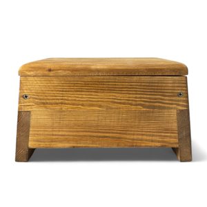 DŘEVĚNÁ HISTORICKÁ TRUHLA BEZ KOVÁNÍ - SOŠKY, RELIÉFY, TRUHLY - HOME DECOR