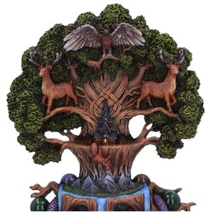 YGGDRASIL, NÁSTĚNNÁ PLAKETA, ANNE STOKES 30.5 CM - FIGURKY - HOME DECOR