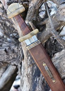 VIKINGSKÝ MEČ, IX. STOLETÍ, GNEZDOVO - VIKINSKÉ MEČE - ZBRANĚ
