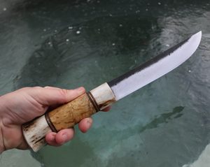 UTAMI, SÁMSKÝ KOVANÝ NŮŽ - NOŽE PRO BUSHCRAFT - TÁBOŘENÍ A ŘEMESLA