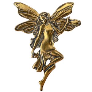 VÍLA, AMULET, BRONZ - PŘÍVĚSKY - ŠPERKY