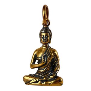 BUDDHA, ČAKROVÝ PŘÍVĚŠEK, BRONZ - PŘÍVĚSKY - ŠPERKY
