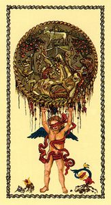 STŘEDOVĚKÝ SCAPINI TAROT - TAROTOVÉ KARTY - HOME DECOR