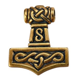 THOROVO KLADIVO III, BRONZOVÝ PŘÍVĚŠEK - PŘÍVĚSKY - ŠPERKY