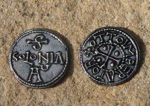 OTTO, 962 - 973, REPLIKA FRANCKÉ MINCE - STŘEDOVĚK AŽ RENESANCE, MINCE - KOVÁŘSTVÍ A MINCE