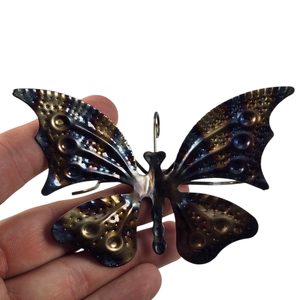 KOVANÝ MOTÝL - MALÝ, DEKORACE - KOVANÉ VÝROBKY - KOVÁŘSTVÍ A MINCE