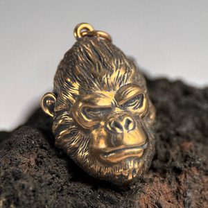 GORILA, PŘÍVĚŠEK, BRONZ - PŘÍVĚSKY - ŠPERKY