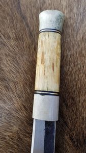 UTAMI, SÁMSKÝ KOVANÝ NŮŽ - NOŽE PRO BUSHCRAFT - TÁBOŘENÍ A ŘEMESLA