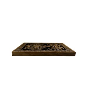 KELTSKÝ KŘÍŽ, DŘEVĚNÝ NÁSTĚNNÝ OBRAZ 21X30CM - DŘEVĚNÉ OBRAZY - HOME DECOR