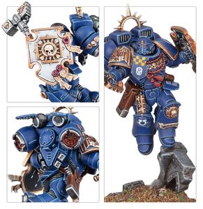 WARHAMMER 40K: SPACE MARINE: CAPTAIN WITH JUMP PACK AND RELIC SHIELD - WARHAMMER 40K - HRY A KNIHY
