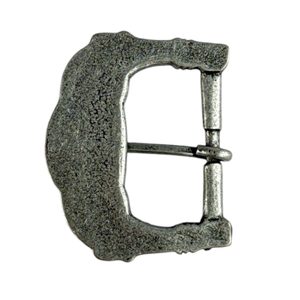 PŘEZKA NA OPASEK, GOKSTAD, NORSKO, STAROSTŘÍBRO, SLITINA ZINKU - OPASKOVÉ SPONY A KOVÁNÍ - MÓDA