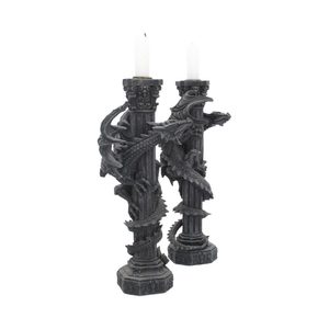 DRAČÍ SVÍCNY GUARDIANS OF THE LIGHT 28CM 2 X - SVÍCNY - HOME DECOR