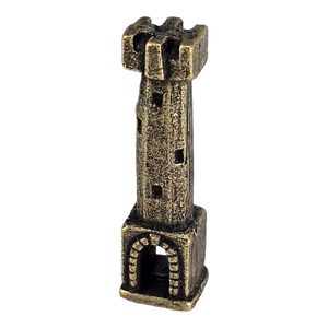 VĚŽ, FIGURKA, ZINEK, STAROMOSAZ - KOVOVÉ FIGURKY A DEKORACE - HOME DECOR