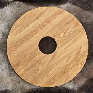 HUGINN A MUNNIN, VIKINSKÝ ŠTÍT, DEKORACE - DŘEVĚNÉ OBRAZY - HOME DECOR