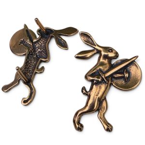 Belt Rivet, Battle Bunny, Bronze