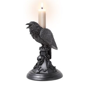 POE'S RAVEN, SVÍCEN - SVÍCNY - HOME DECOR