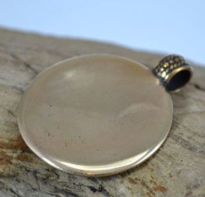 VESNA, SLOVANSKÝ ŠPERK, BRONZ LAPIS LAZULI - PŘÍVĚSKY - ŠPERKY