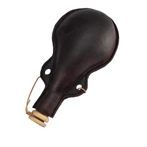 KOŽENÁ ČUTORKA, 0.5 L, DEKORAČNÍ REPLIKA - KOŽENÉ LAHVE, PLACATKY - SEDLÁŘSTVÍ