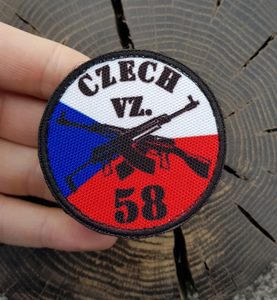 NÁŠIVKA CZ VZ58 - KRUH - NÁŠIVKY - VOJENSKÉ{% if kategorie.adresa_nazvy[0] != zbozi.kategorie.nazev %} - BUSHCRAFT{% endif %}