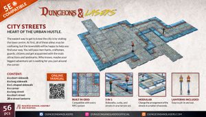 DUNGEONS & LASERS: CITY STREETS - ARCHON STUDIO - HRY A KNIHY