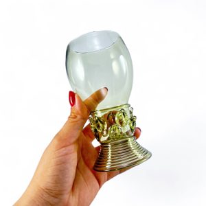 RÖMER, RENESANČNÍ SKLENICE, HISTORICKÉ ZELENÉ SKLO - HISTORICKÉ SKLO - STOLOVÁNÍ