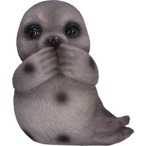 SELKIE, NEVIDÍM, NEMLUVÍM, NESLYŠÍM 3 KUSY, 7,5 CM - FIGURKY - HOME DECOR