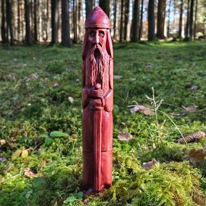 PERUN, SLOVANSKÝ BŮH, VYŘEZÁVANÁ SOŠKA - SOŠKY, RELIÉFY, TRUHLY - HOME DECOR