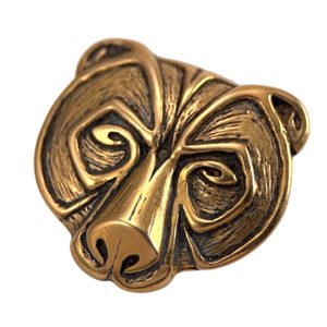 URSUS, MEDVĚD, PŘÍVĚŠEK, BRONZ - PŘÍVĚSKY - ŠPERKY