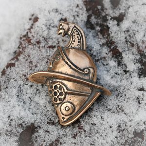 GLADIÁTOR - THRÁCKÁ PŘÍLBA, PŘÍVĚŠEK BRONZ - GLADIÁTOR - HOME DECOR