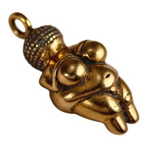 WILLENDORFSKÁ VENUŠE, PŘÍVĚŠEK, BRONZ - PŘÍVĚSKY - ŠPERKY