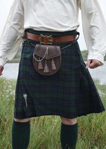 SKOTSKÝ KILT, BLACK WATCH TARTAN 8 YARD - PÁNSKÉ ODĚVY - MÓDA