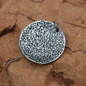 SPARTA, SPARTSKÝ ŠTÍT, PŘÍVĚŠEK, SLITINA - STŘEDOVĚKÉ AMULETY - ŠPERKY